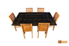 Colorado Teak Wood Dining Table - 6 Seater